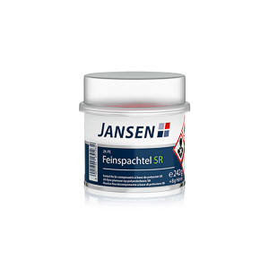 Jansen 2K-PE-Feinspachtel SR 500 gr incl. Härter (Weiß) matt